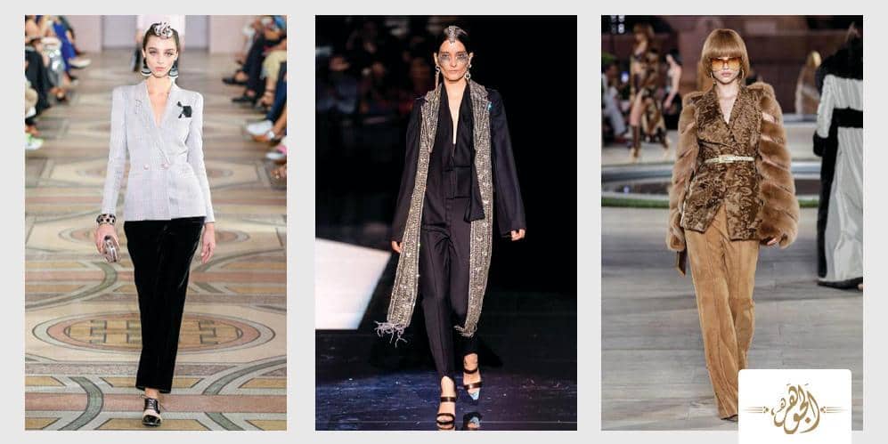 تألقي.. 4 بدل سوارية تناسب المحجبات من أسابيع الموضة