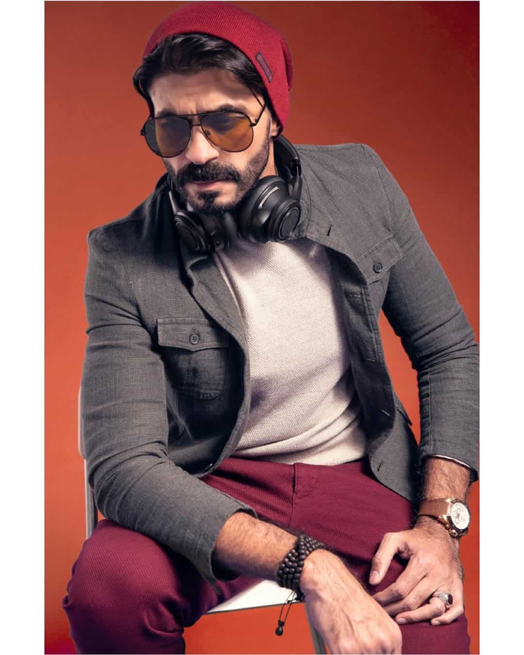إطلالة شتوية لخالد سليم