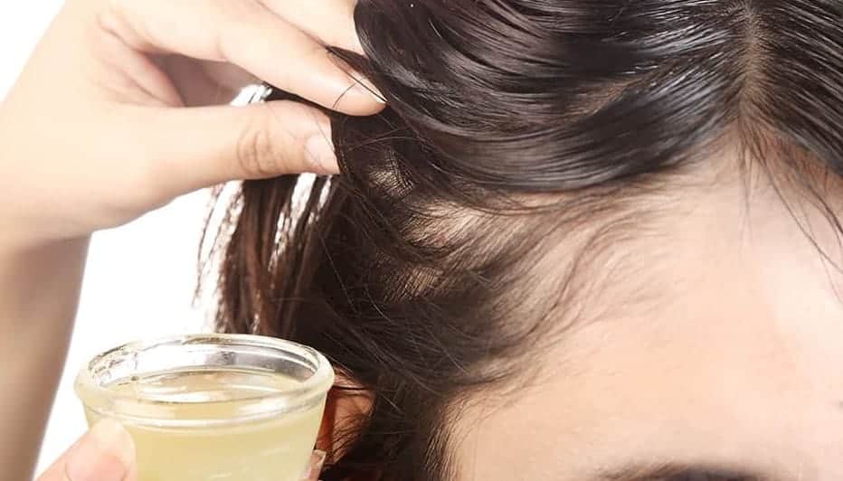ماسك زيت الخروع لشعر ناعم