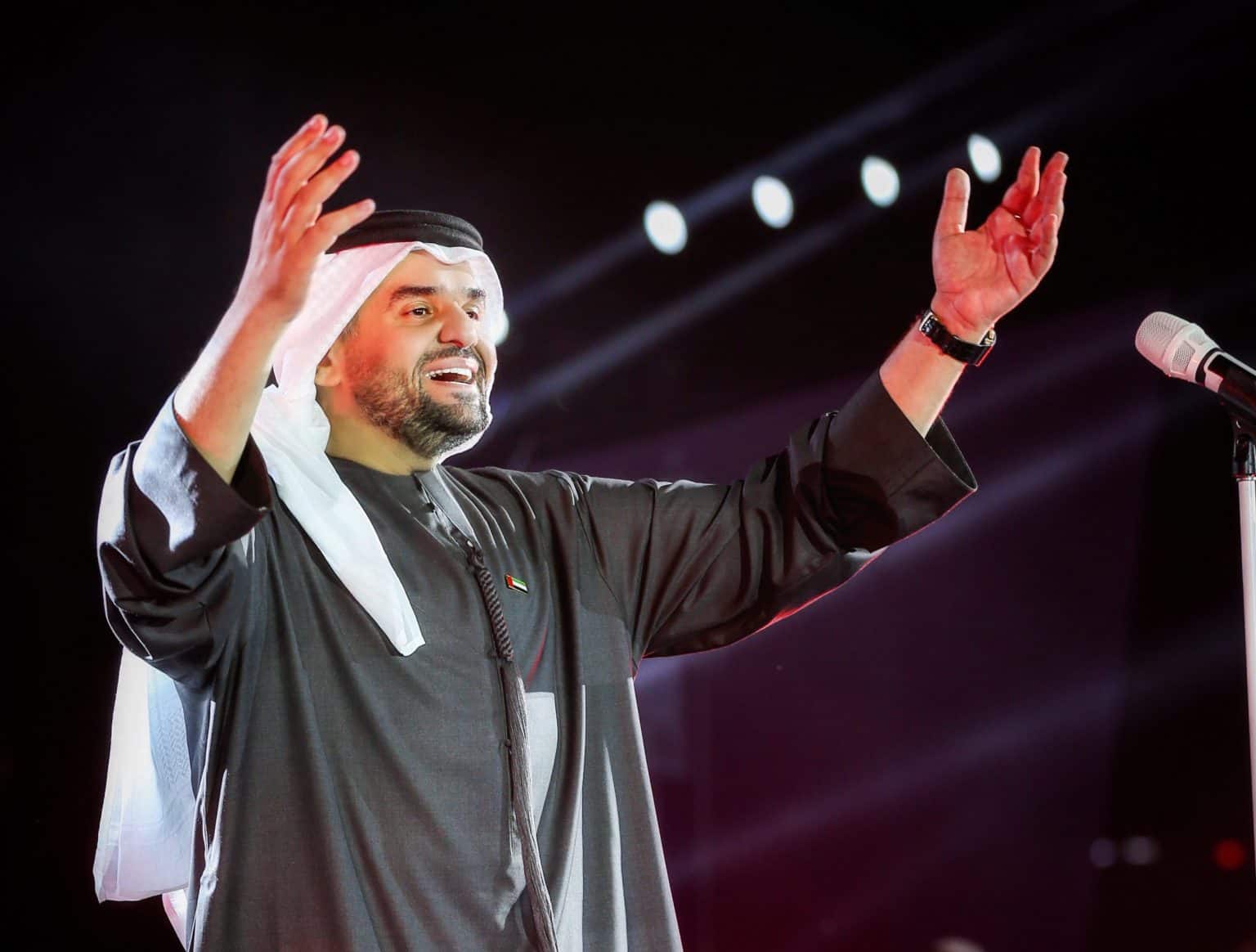 «حسين الجسمي» يروج لأوبريت حفل افتتاح مهرجان الفجيرة الدولي