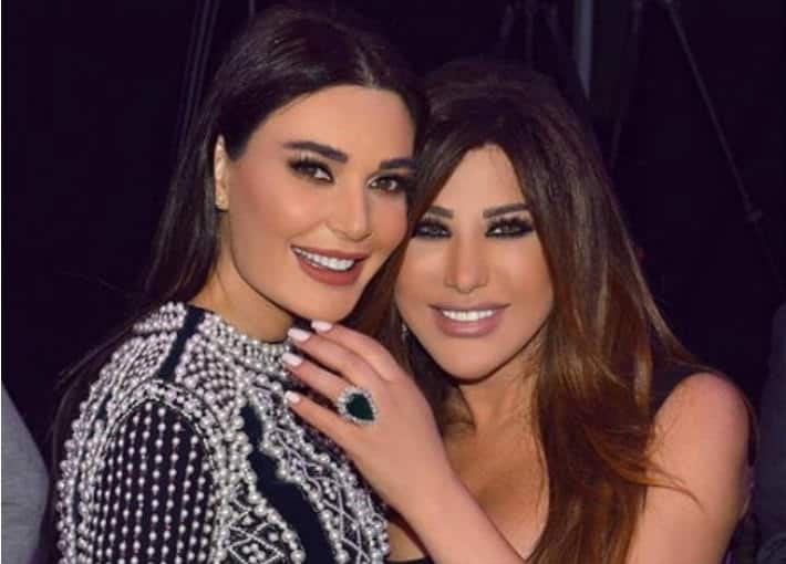 بالفيديو| «سيرين عبد النور» تحتفل بـ«نجوي كرم» على طريقتها