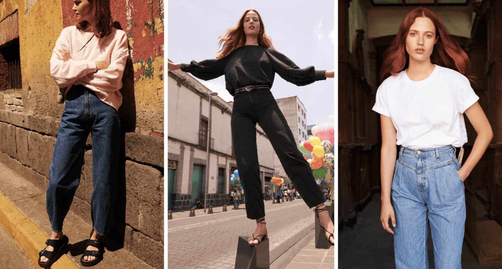 الثمانينات بروح عصرية.. جينزات بالأرجل البالونية موضة ربيع وصيف 2020