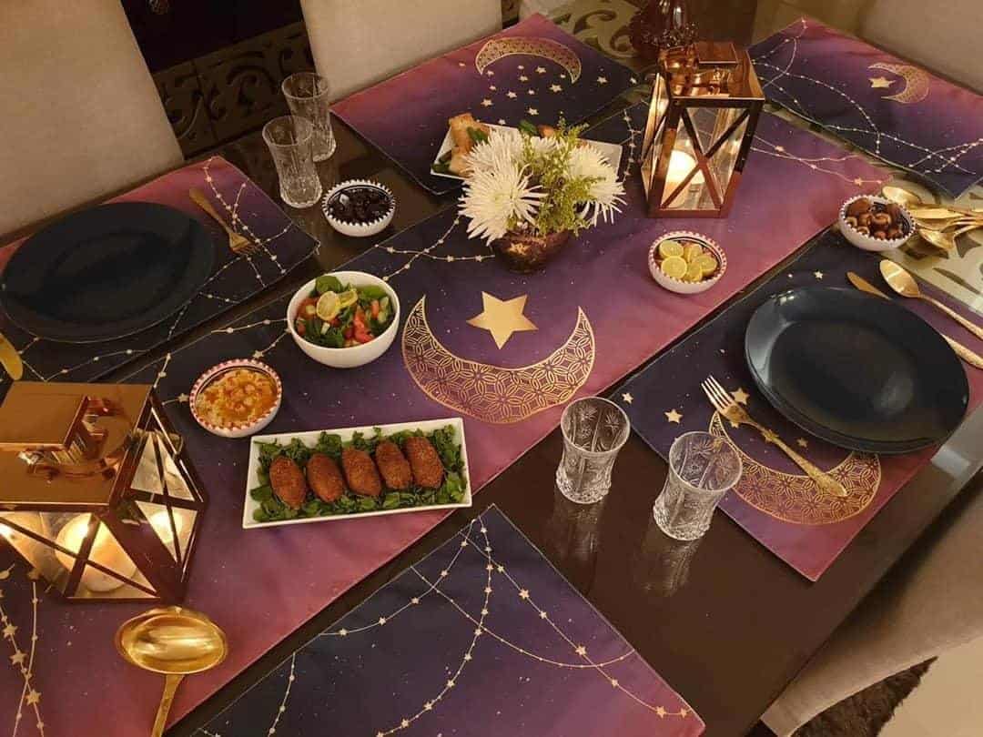 5 أفكار لتزيين غرفة الطعام في شهر رمضان