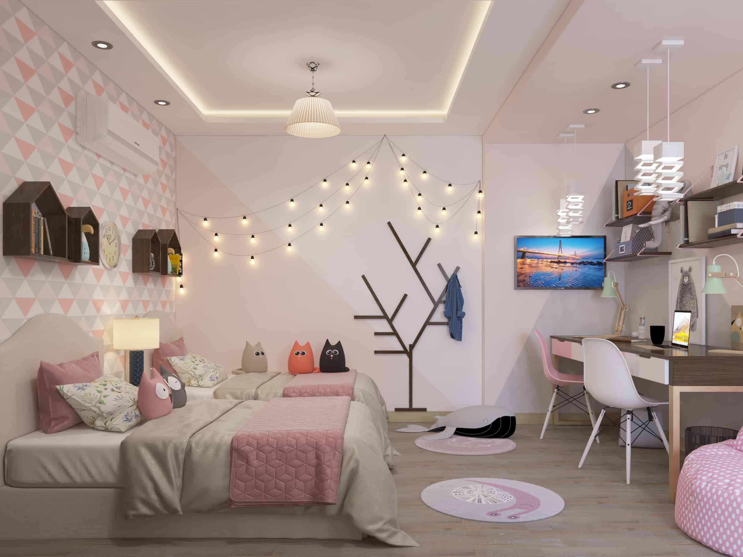  ديكورات غرف نوم بنات للكبار بتصاميم مختلفة