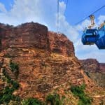 بمغامرة بالتلفريك.. قرية الحبلة وجهة سياحية من الطراز الأول لجذب السياح