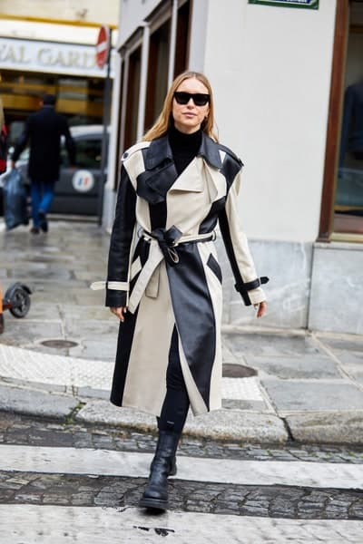 صيحات معاطف الترانش