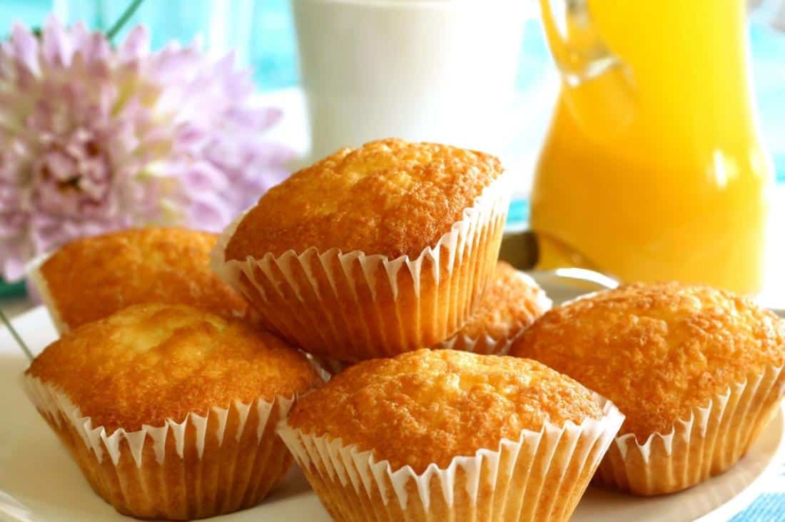 طريقة عمل كب كيك البرتقال