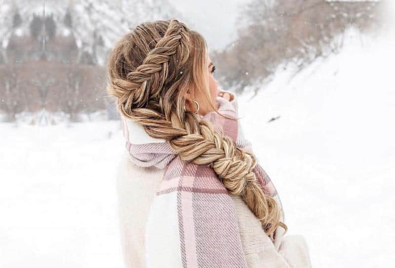 تسريحات الضفائر المزدوجة