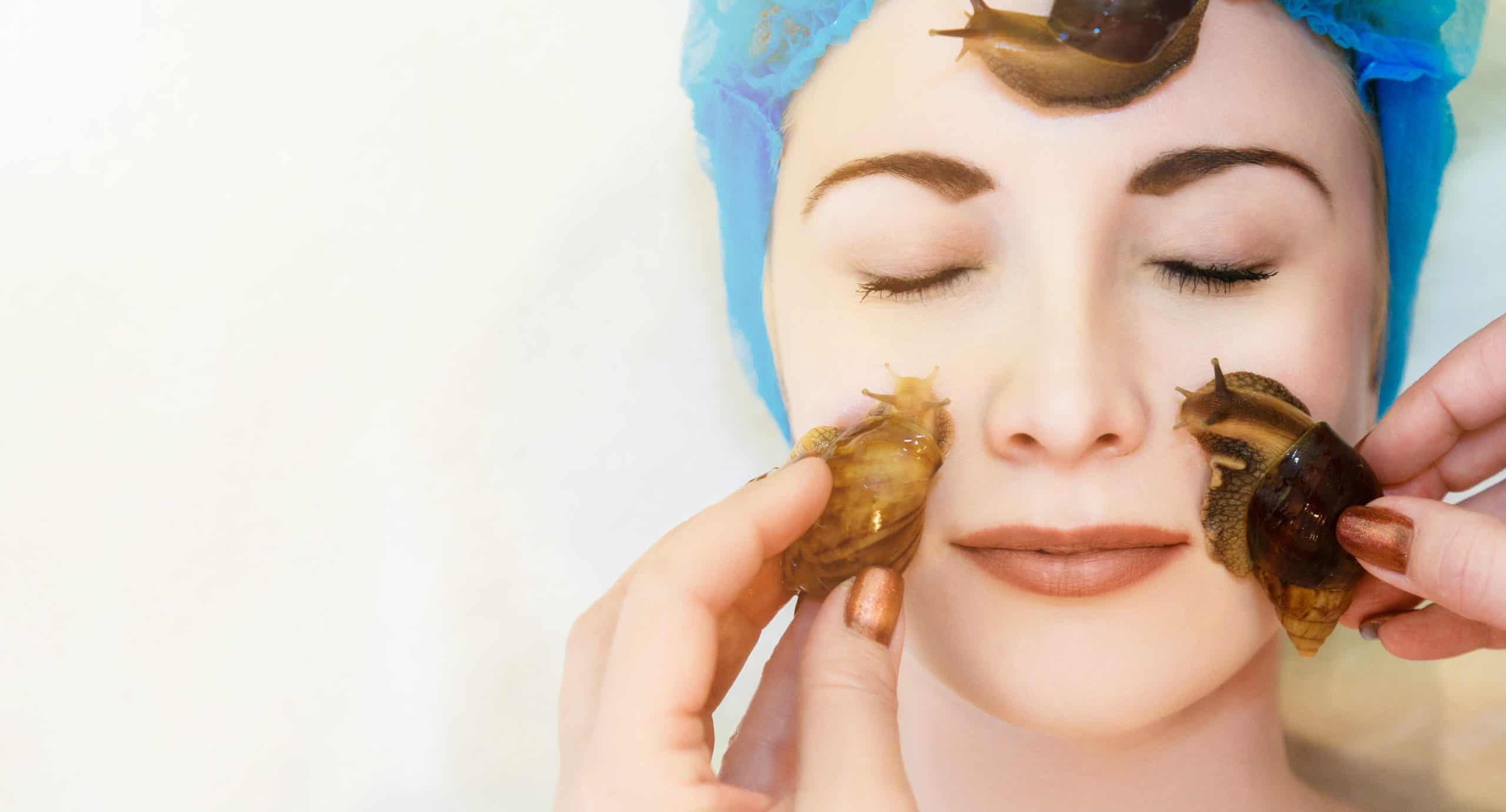 الحلزون على البشرة