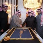 افتتاح «لاونج» عبادي الجوهر بحضور آل الشيخ وبن مساعد