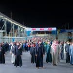 ولي العهد على حلبة الدرعية في ختام سباق «فورمولا إي 2021»