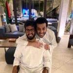 تركي آل الشيخ يحتفي بلقاء زايد بن حمدان