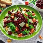 طريقة عمل سلطة الفاصوليا الحمراء بالجوز