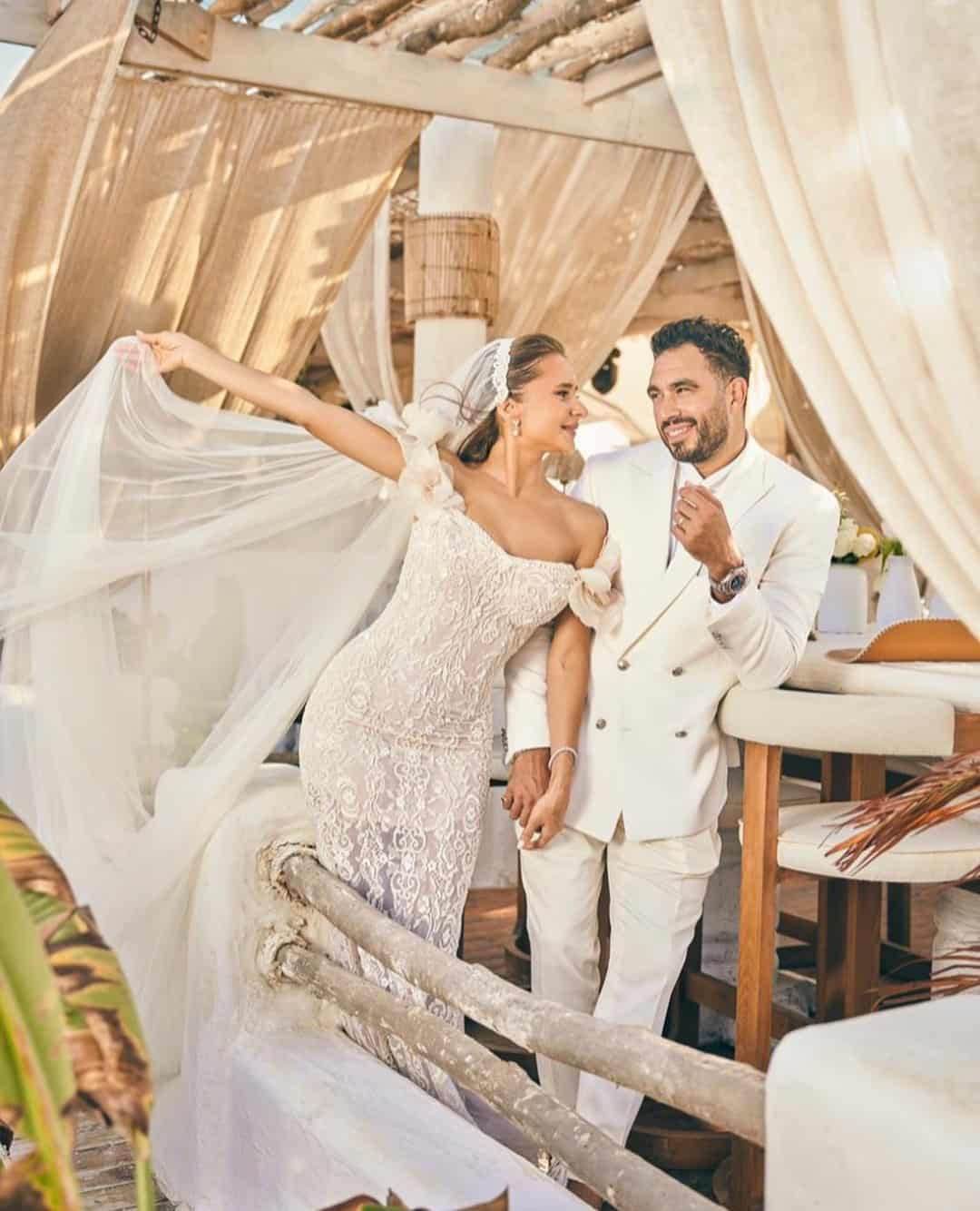 حفل زفاف نيللي كريم