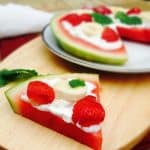 طريقة عمل تشيز كيك البطيخ المنعش