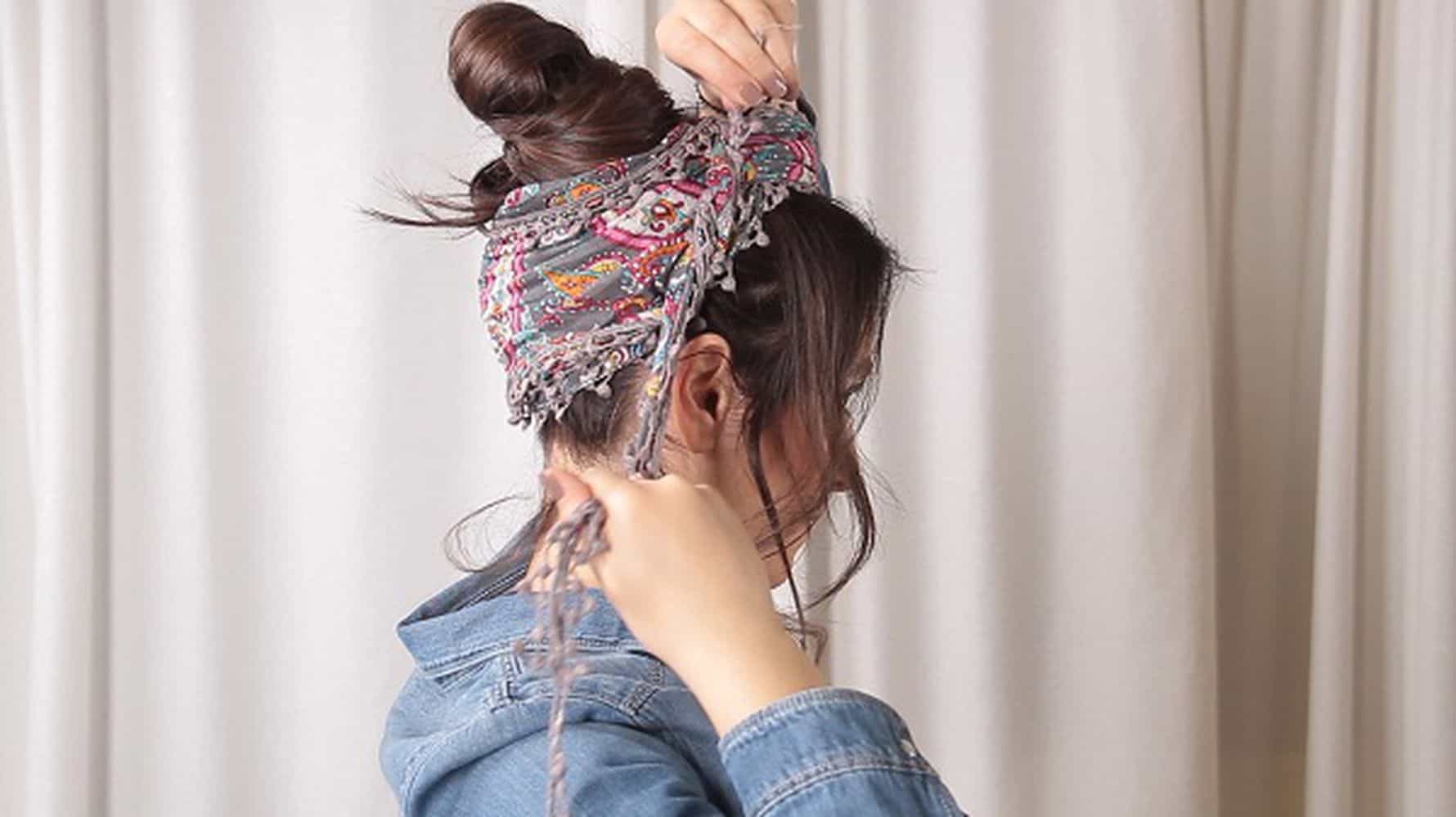 صيحة سكارف الشعر تغذو عالم الموضة