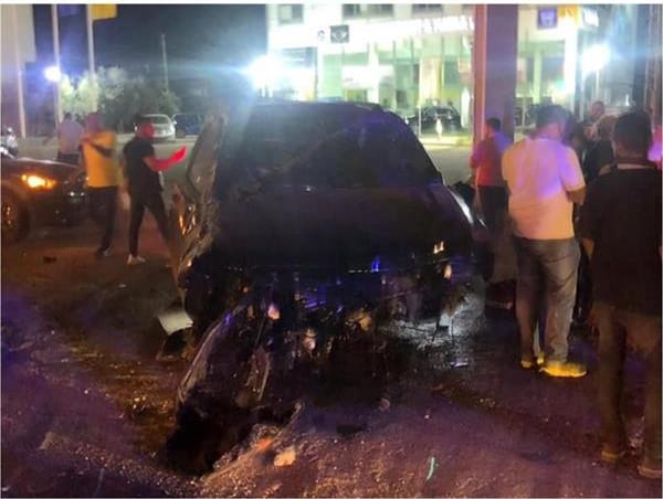 نقل وائل كفوري للمستشفى بعد تعرضه لحادث سير مروع «صور»