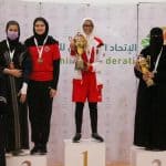 الأميرة رهام آل سعود تتوج الفائزات ببطولة المملكة الثالثة للسيدات للريشة الطائرة