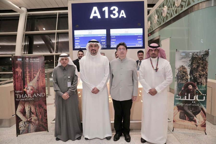 اليوم.. أول رحلات الخطوط السعودية إلى تايلاند
