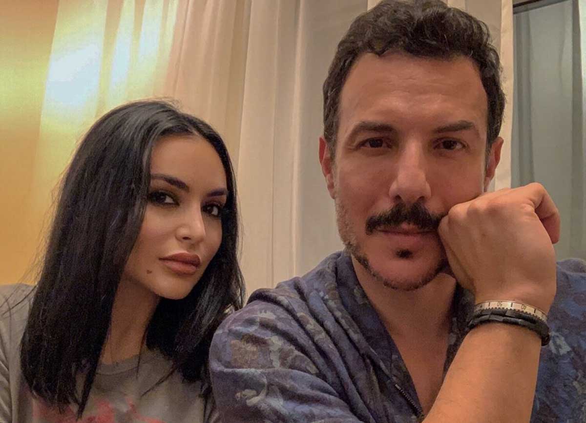 باسل خياط وزوجته