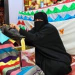 «العكة ونقش الحناء».. مهرجان الخزامى يواصل خطف الأنظار بفعالياته