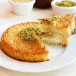 كنافة بحشوة الكاسترد والنوتيلا على مائدة رمضان 2022