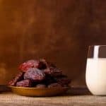 فوائد التمر والحليب لزيادة الوزن بشكل صحي