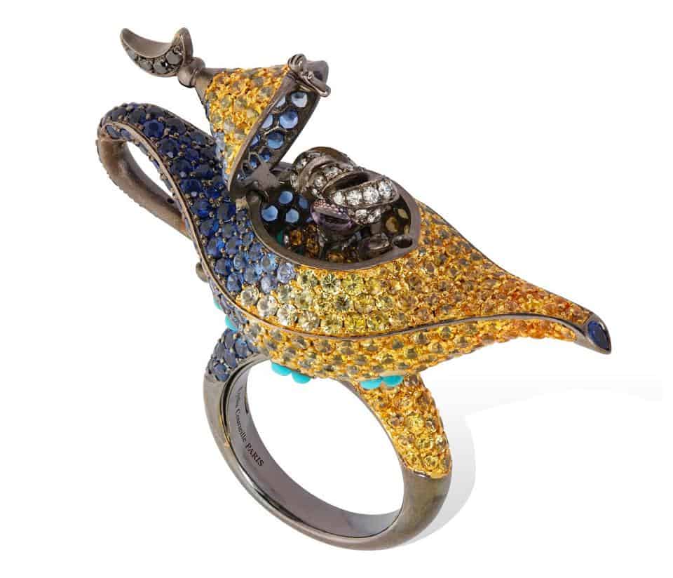 خاتم The Aladdin’s lamp من «Lydia Courteille»
