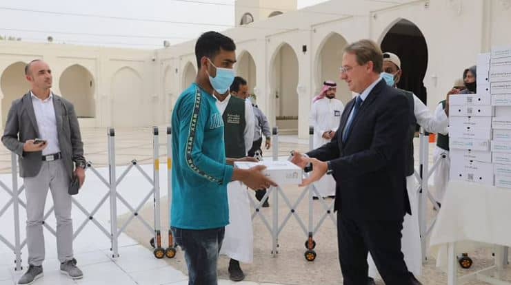 السفير الفرنسي بالسعودية في رمضان