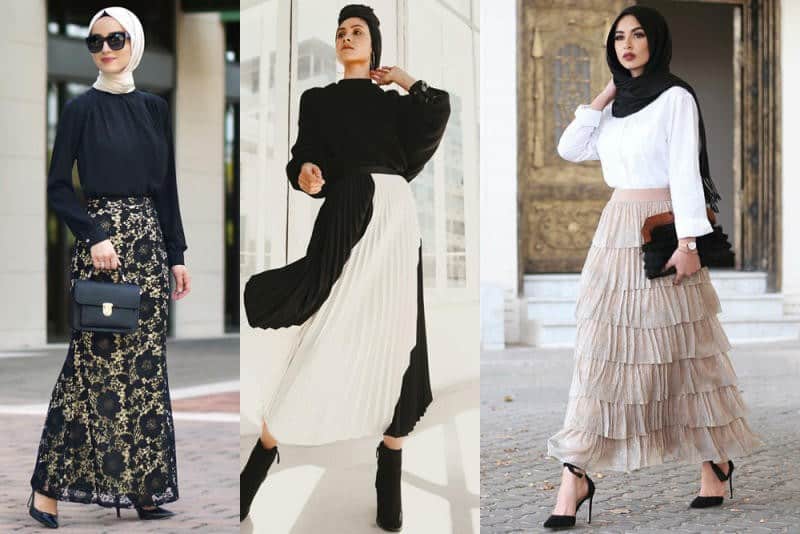 طرق تنسيق التنانير الطويلة لإطلالة صيفية عصرية