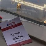 الطالبة السعودية سماح الصبحي تحصل على جائزة «Margaret Kenwright Young Scientist Award »