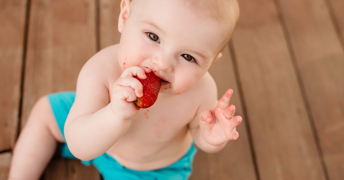 فوائد الفراولة للرضع .. وقيمتها الغذائية للأطفال 