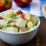 سلطة البطاطس مع التفاح وصفة جديدة وشهية قدميها على مائدتك