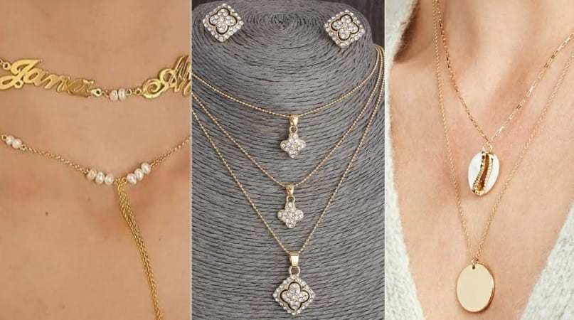 السلاسل والقلادات الطويلة تكتسح عالم المجوهرات من جديد في موسم 2022