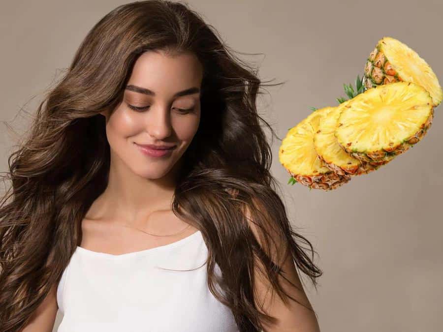 فوائد الأناناس للشعر وخلطات طبيعية لاستخدامه