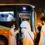 إطلاق خدمة نقل المعتمرين التجريبية المجانية من جدة لمكة