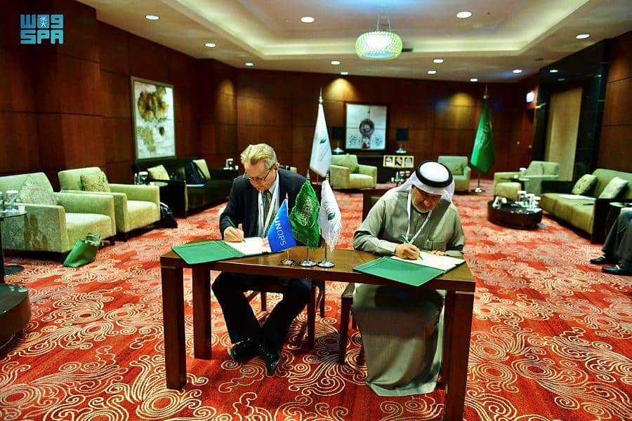 مركز الملك سلمان للإغاثة يوقع برنامج تعاون مشترك مع مكتب الأمم المتحدة