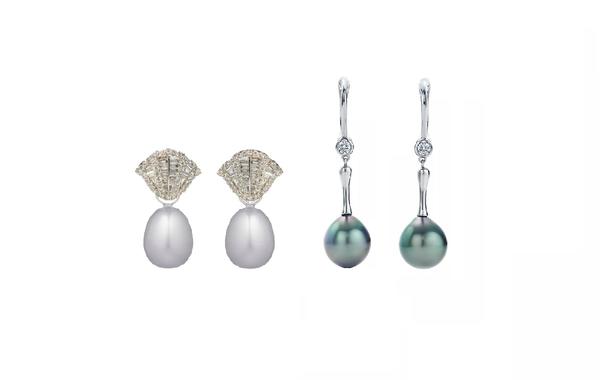 تصاميم أقراط لؤلؤ ملونة لإطلالة جريئة ومختلفة