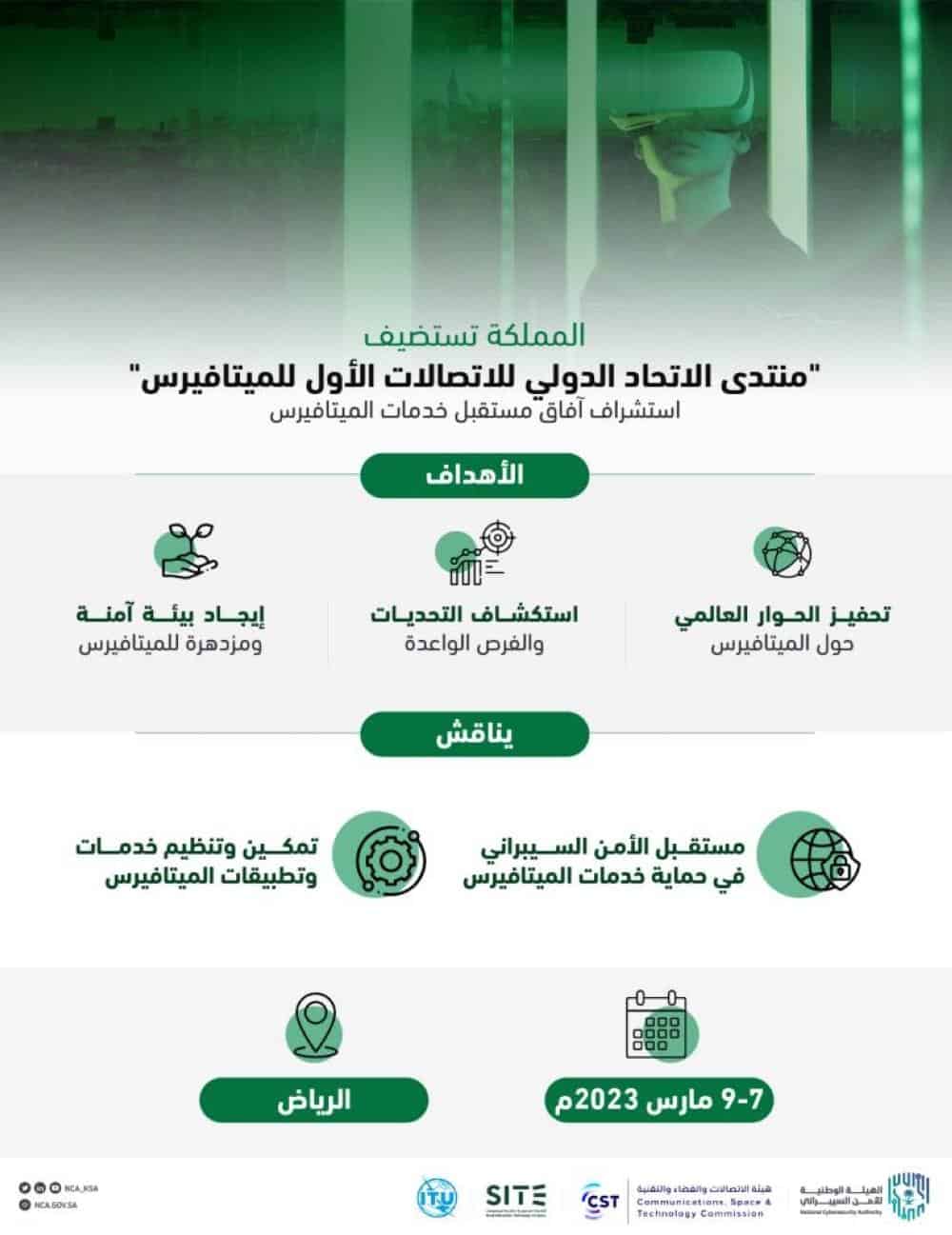 اليوم .. انطلاق أعمال منتدى الاتحاد الدولي للاتصالات الأول «للميتافيرس»ر