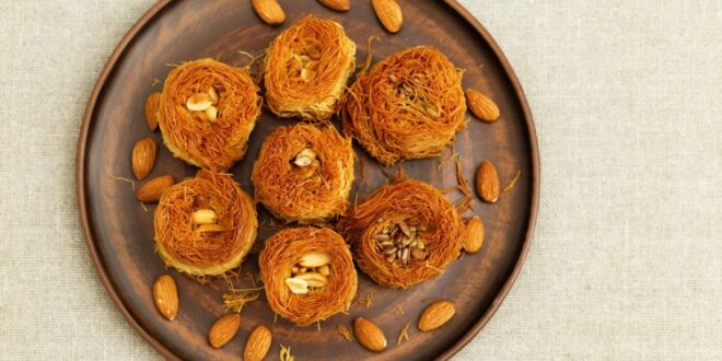 حلويات رمضان 2023.. بقلاوة الفستق الحلبي بالطريقة التركية