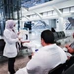 «صحة جدة» تقدم حملة توعوية للحجاج في قطار الحرمين