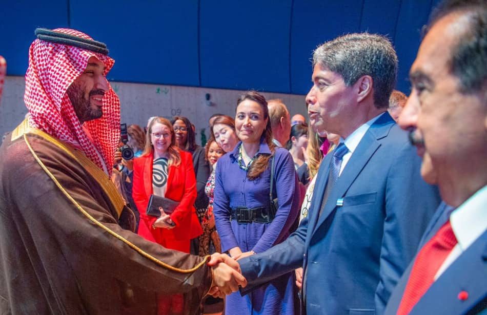 ولي العهد يشارك في حفل استقبال المملكة لترشح الرياض لاستضافة إكسبو 2030