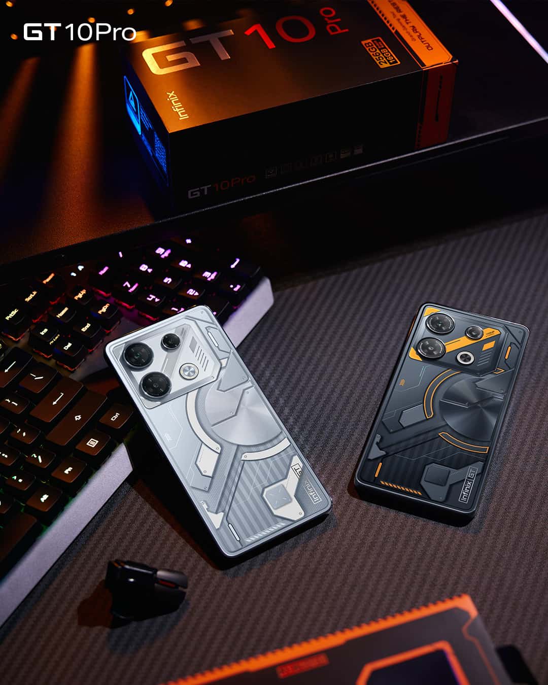 طرح هاتف Infinix GT 10 Pro في المملكة العربية السعودية بخصائص مذهلة