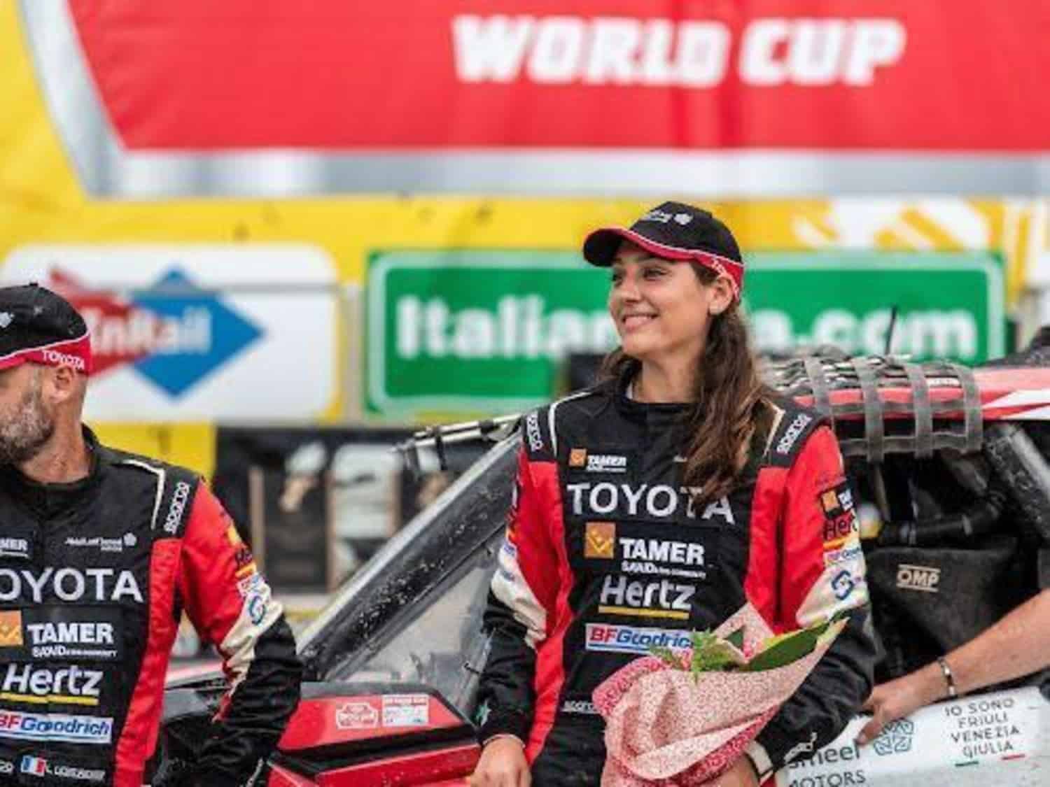 السعودية دانية عقيل تنال المركز الثالث من كأس العالم للراليات 