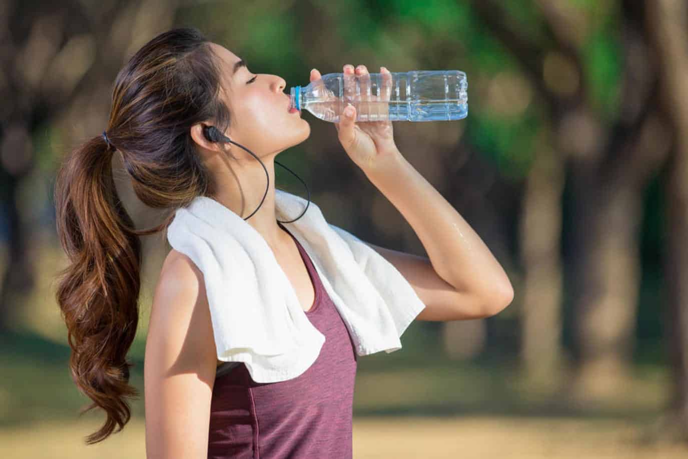 كيفية حرق الدهون العنيدة بالماء