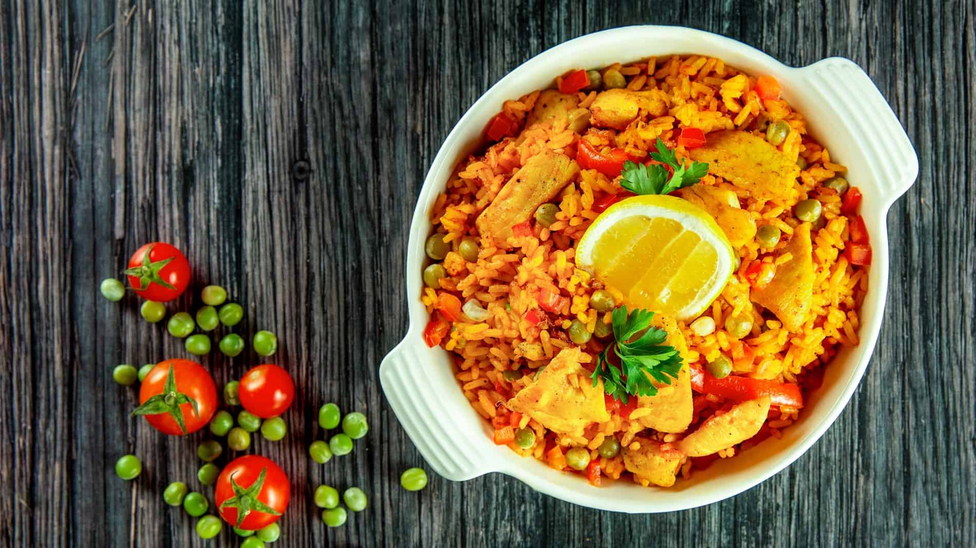 أكلات سريعة : أرز حار الخضروات