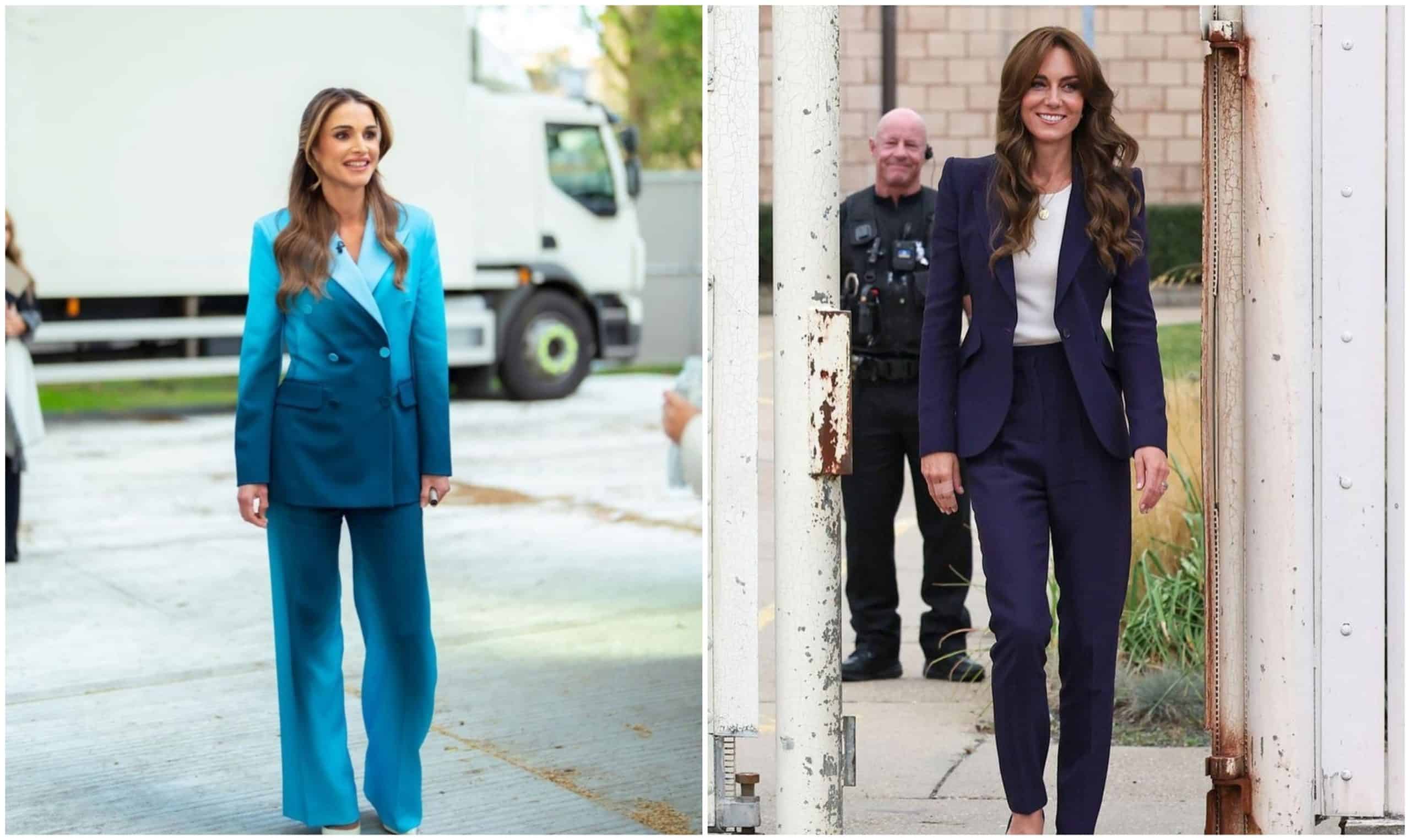 البدلة النسائية على طريقة الملكات والأميرات .. نصائح لإطلالة أنيقة وراقية