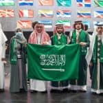 وصول فرسان المنتخب السعودي الرياض حاملين 3 جوائز عالمية