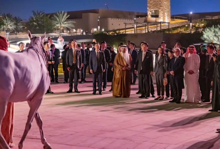 رئيس كوريا في حي الطريف