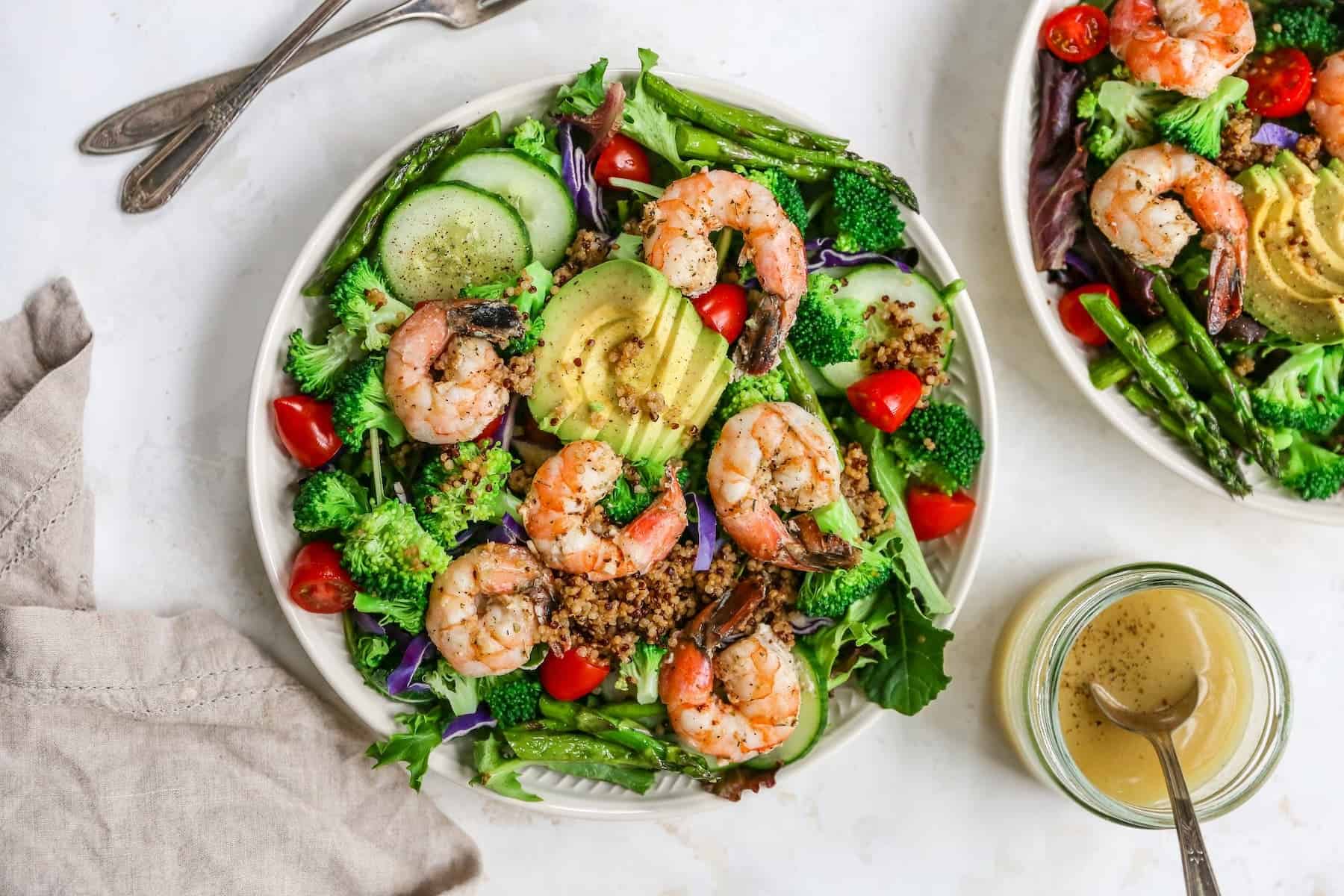 وصفات سلطة الروبيان بطرق مختلفة وشهية